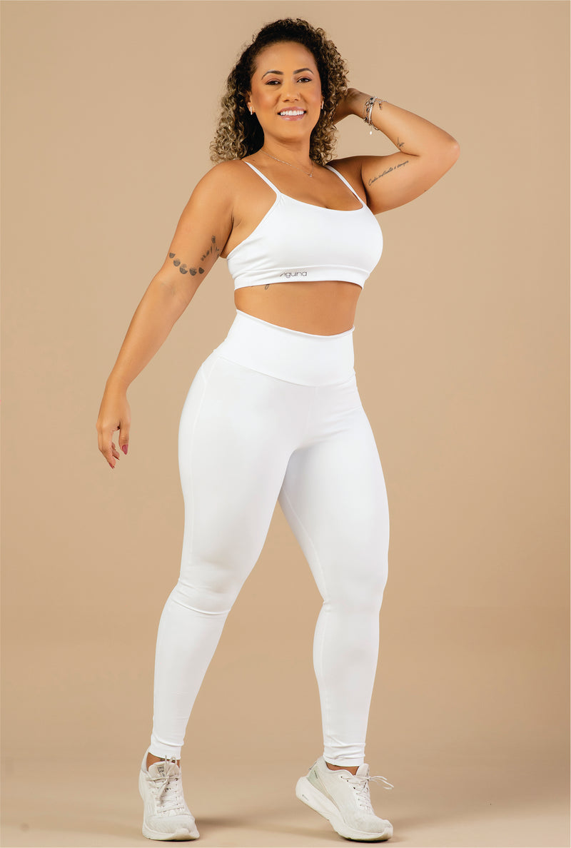 Top Basic Blackout Branco